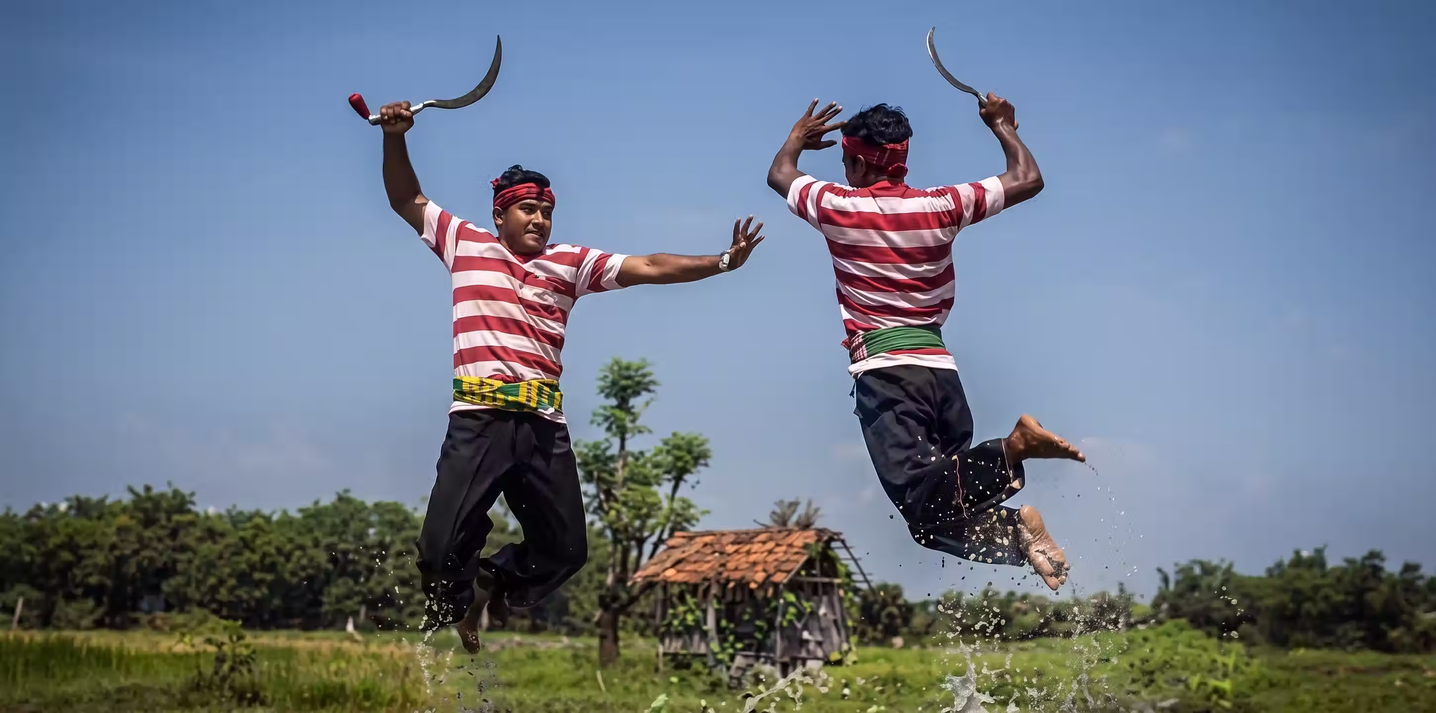 Pencak silat celurit madura
